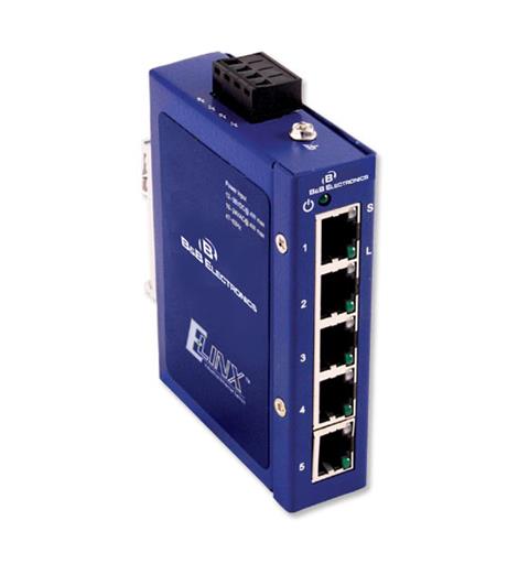 Advantech EKI-2525P 1-port 10/100 Ethernet, 4-port PoE